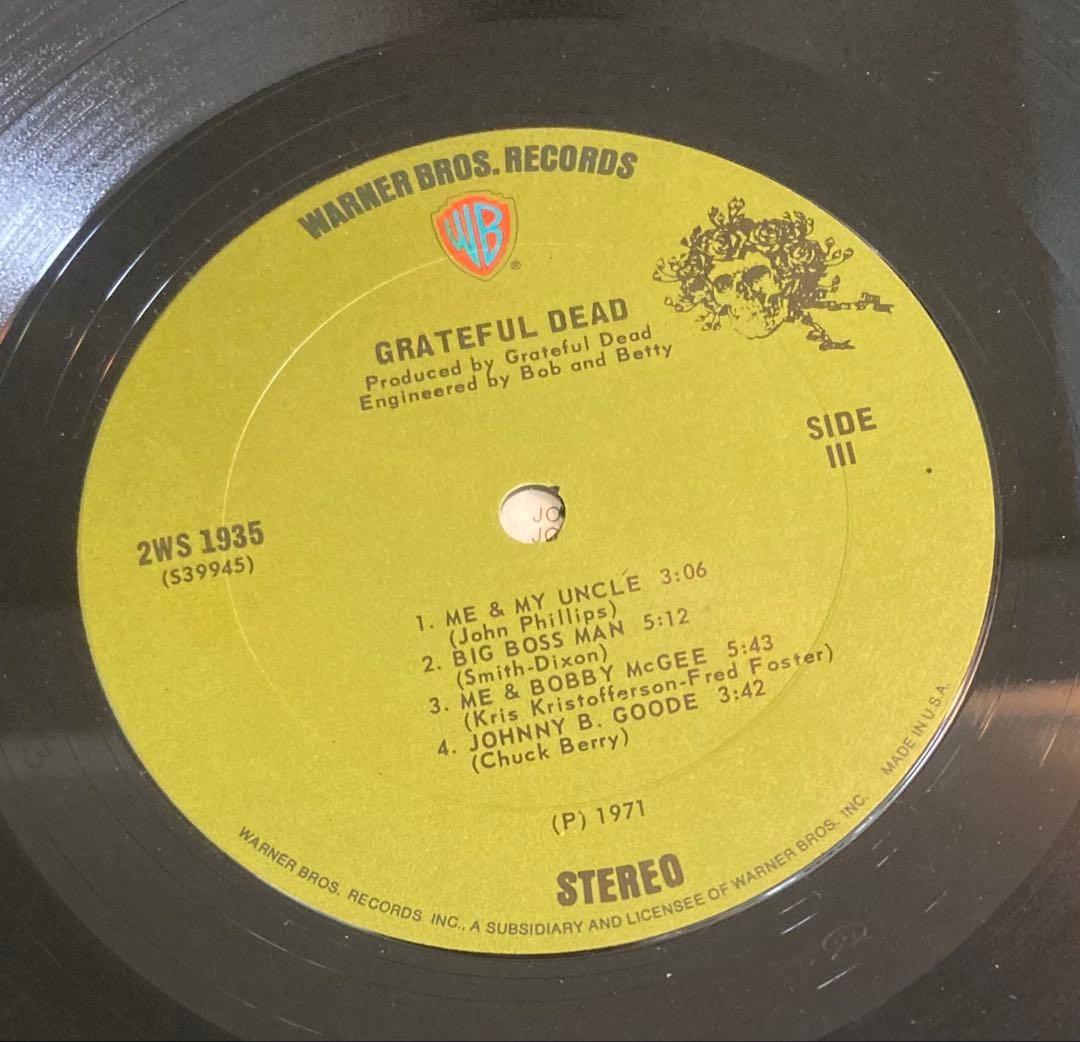 ◾️高音質USオリジナル盤◾️GRATEFUL DEAD■グレイトフルデッド■Gra