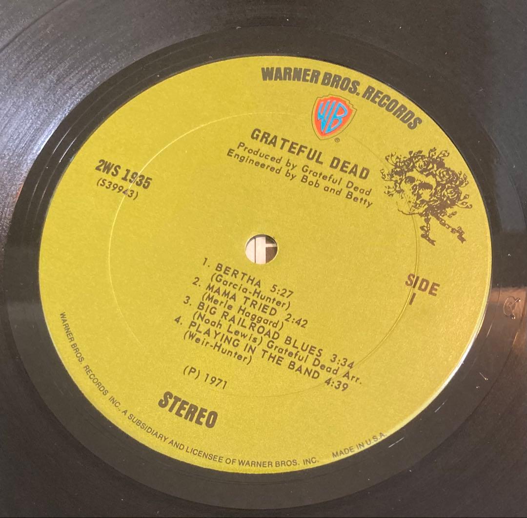 ◾️高音質USオリジナル盤◾️GRATEFUL DEAD■グレイトフルデッド■Gra