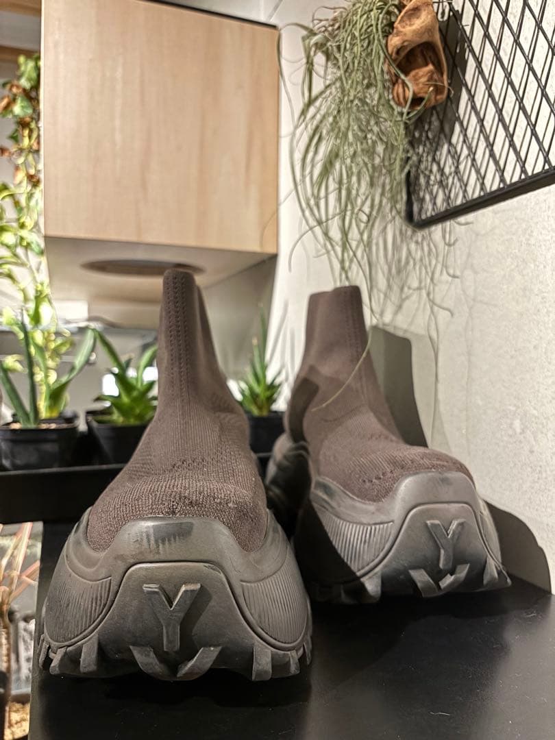 美品！YELLO厚底ブーツBELUGA SHORTBOOTS サイズXL