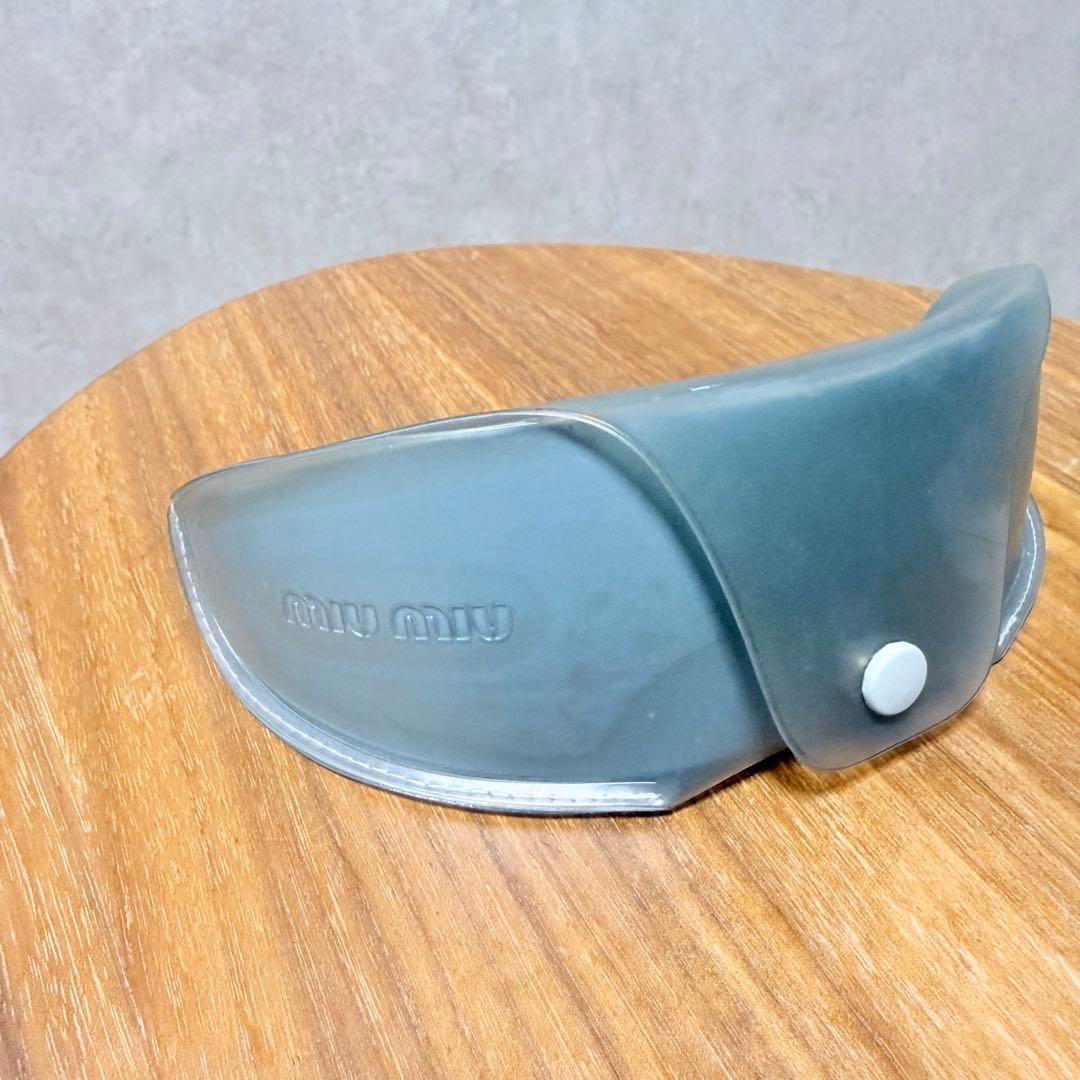 MIU MIU 90s 00s ビンテージ シャープ サングラス ミュウミュウ