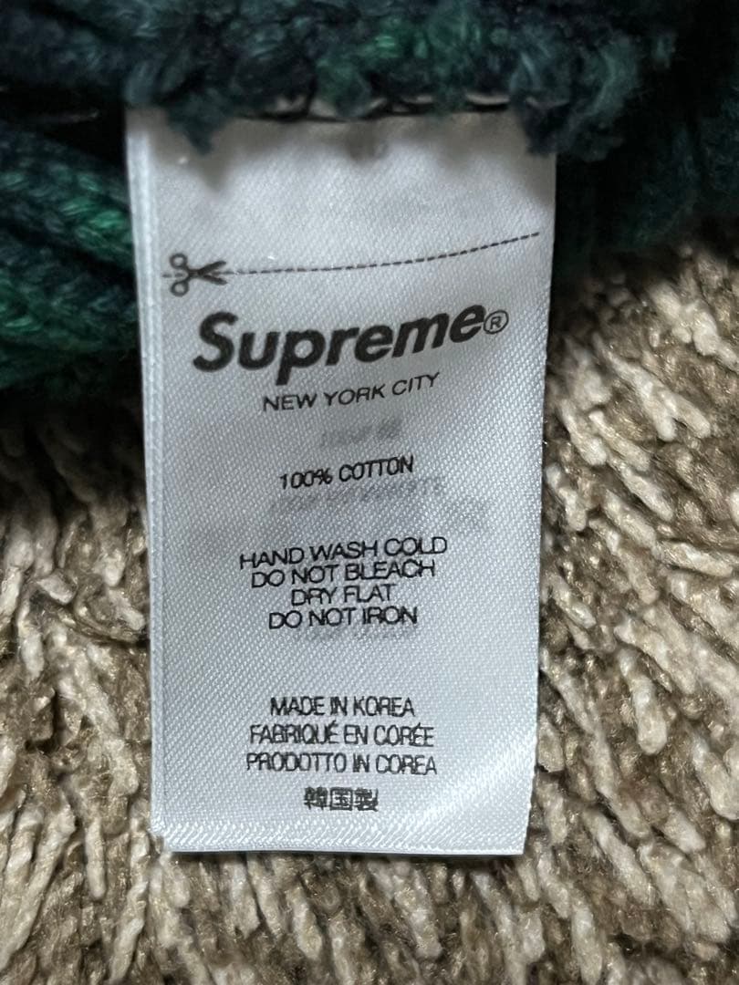 Supreme ダークグリーン ビーニー