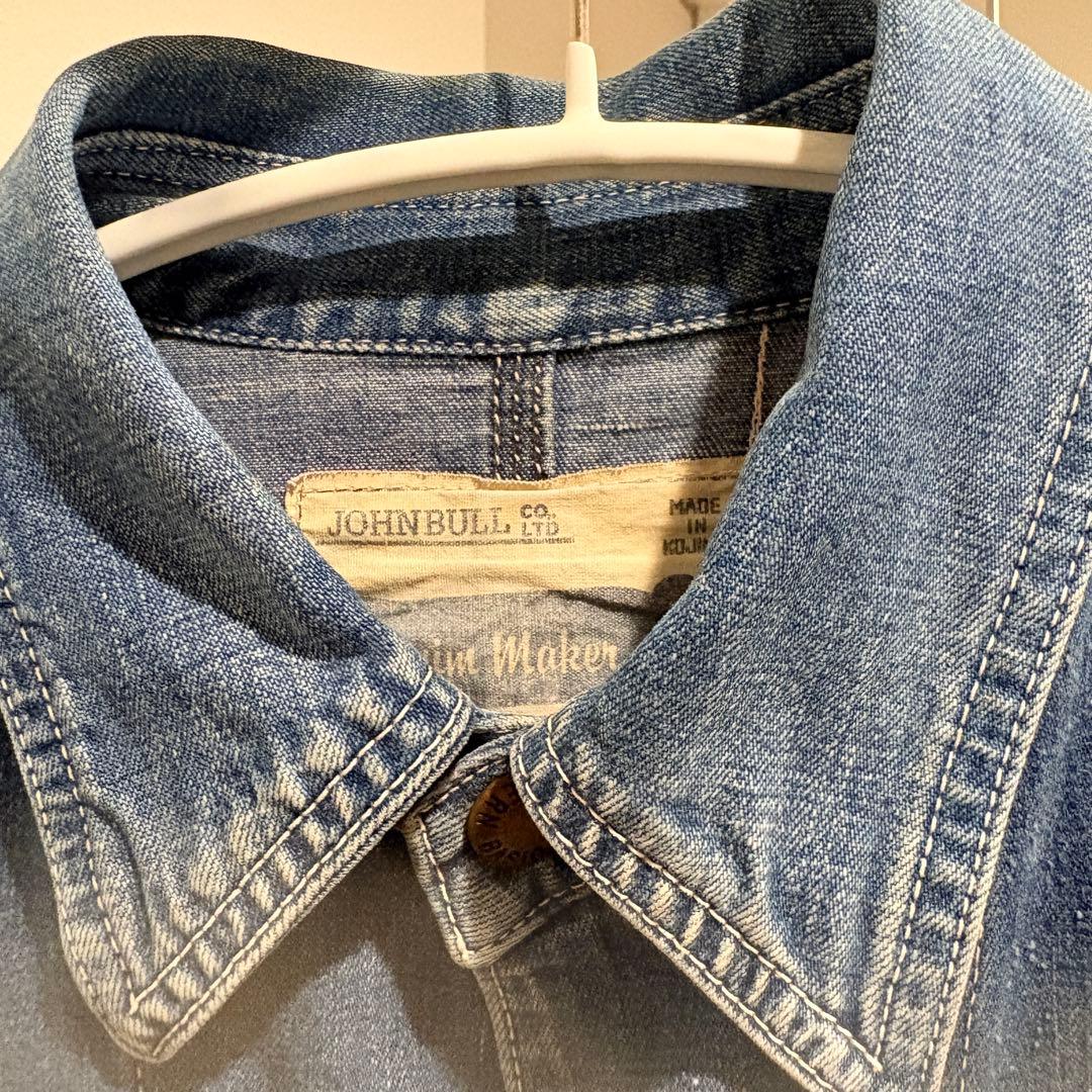 JOHNBULL デニムカバーオール　デニムジャケット　チョアコート　ジョンブル