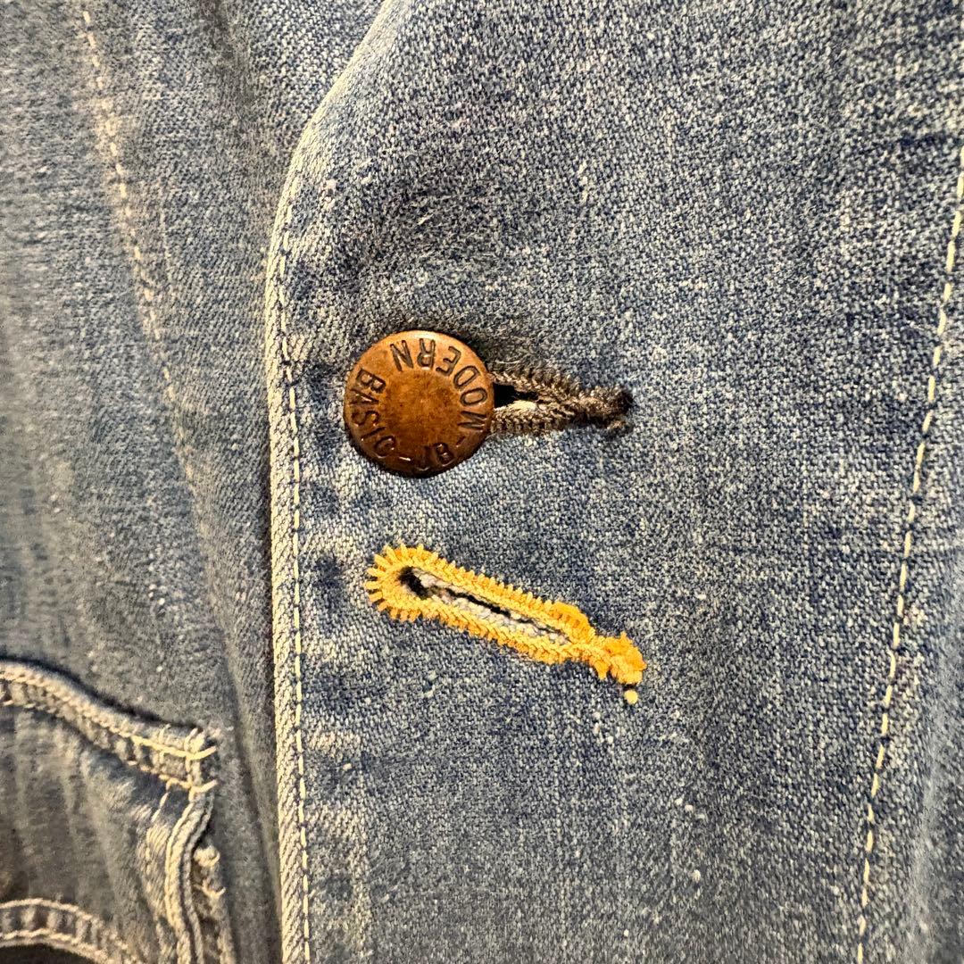 JOHNBULL デニムカバーオール　デニムジャケット　チョアコート　ジョンブル