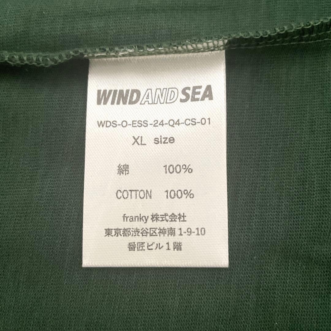 WIND AND SEA ウィンダンシー Tシャツ XL 刺繍 ポケット