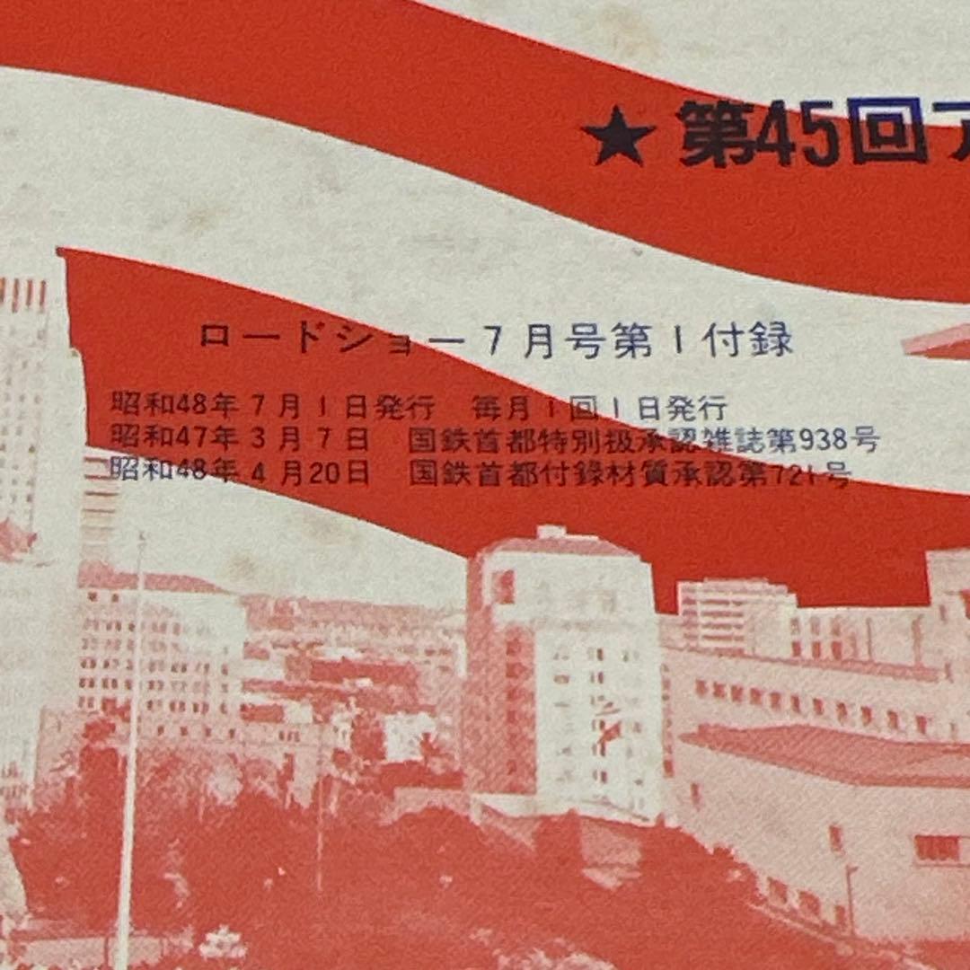 ロードショー　第45回　アカデミー賞授賞式　現地録音　LP レコード　昭和48年