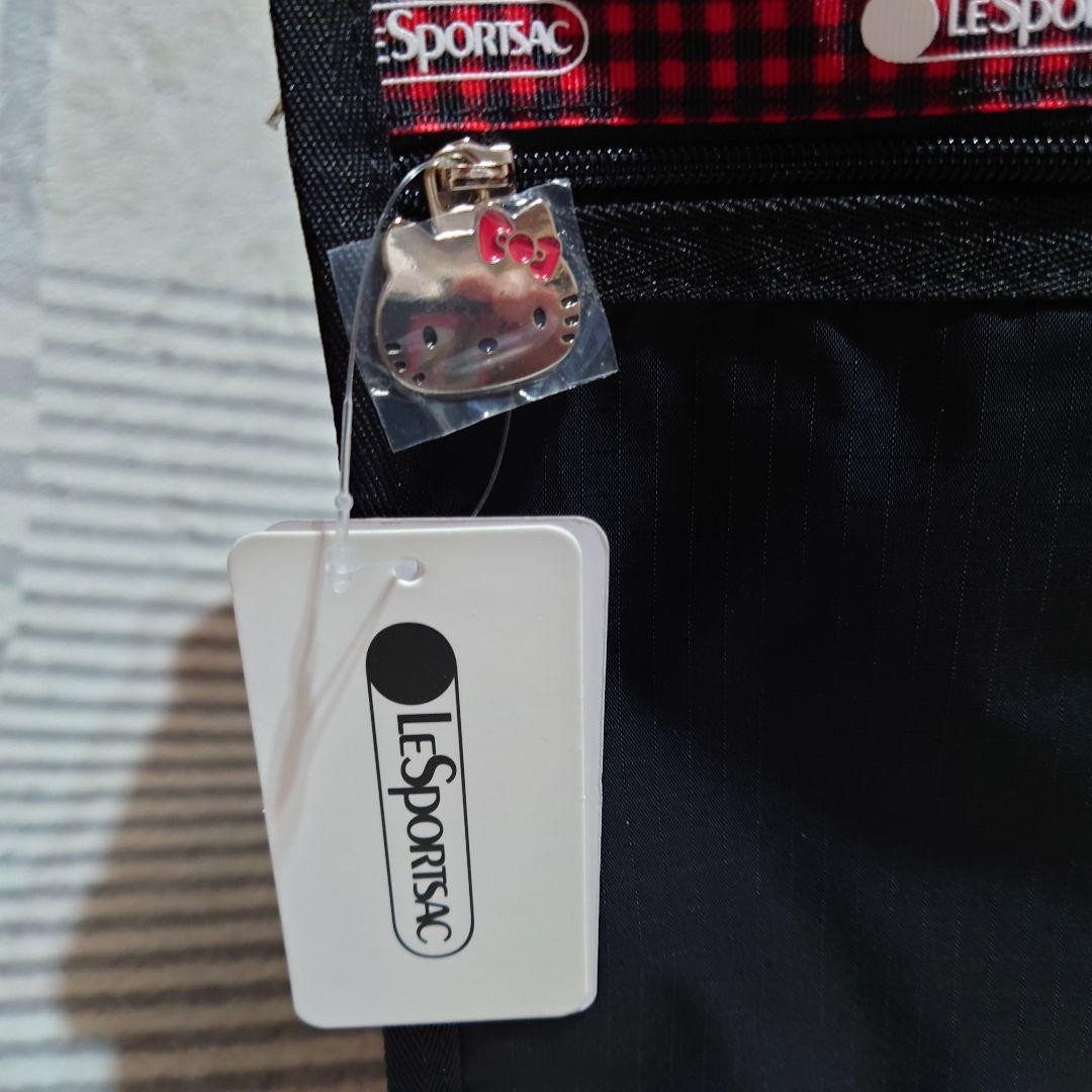 ゆ*)様 レスポートサック　ハローキティー　 ボストンバッグ　黒　新品未使用