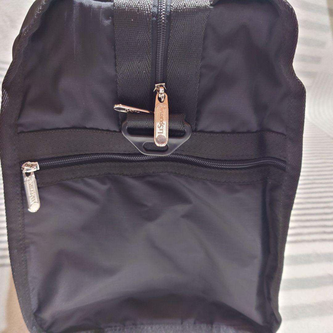 ゆ*)様 レスポートサック　ハローキティー　 ボストンバッグ　黒　新品未使用