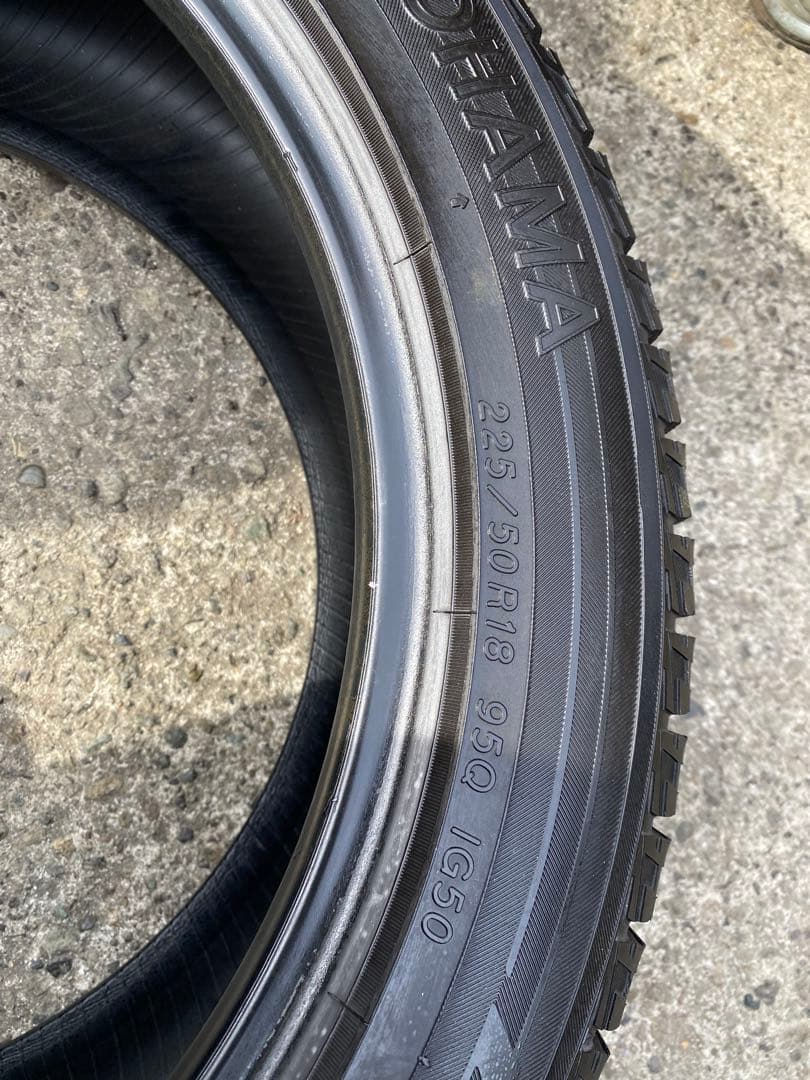 YOKOHAMA ICEGUARD 225/50/18 4本セットスタッドレス