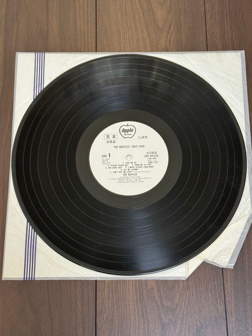 The Beatles 1962-1966 貴重　見本盤