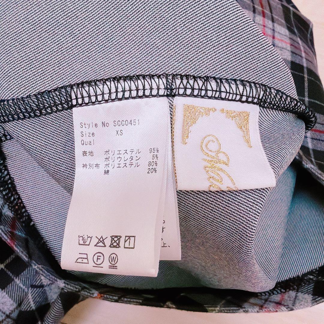 【完売品】ミシェルマカロン チェックワンピース