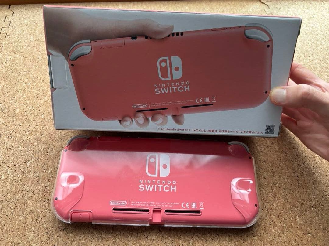 Nintendo Switch Lite ピンク 本体 ACアダプター付き