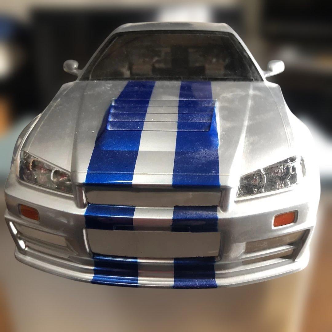 タミヤ34GTRワイルドスピード風ボディ中古