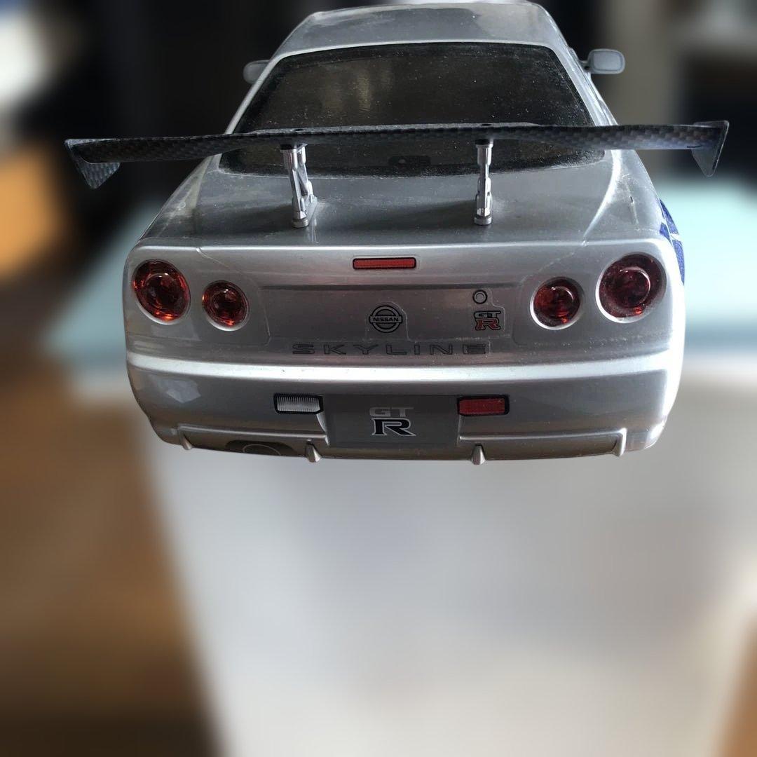 タミヤ34GTRワイルドスピード風ボディ中古