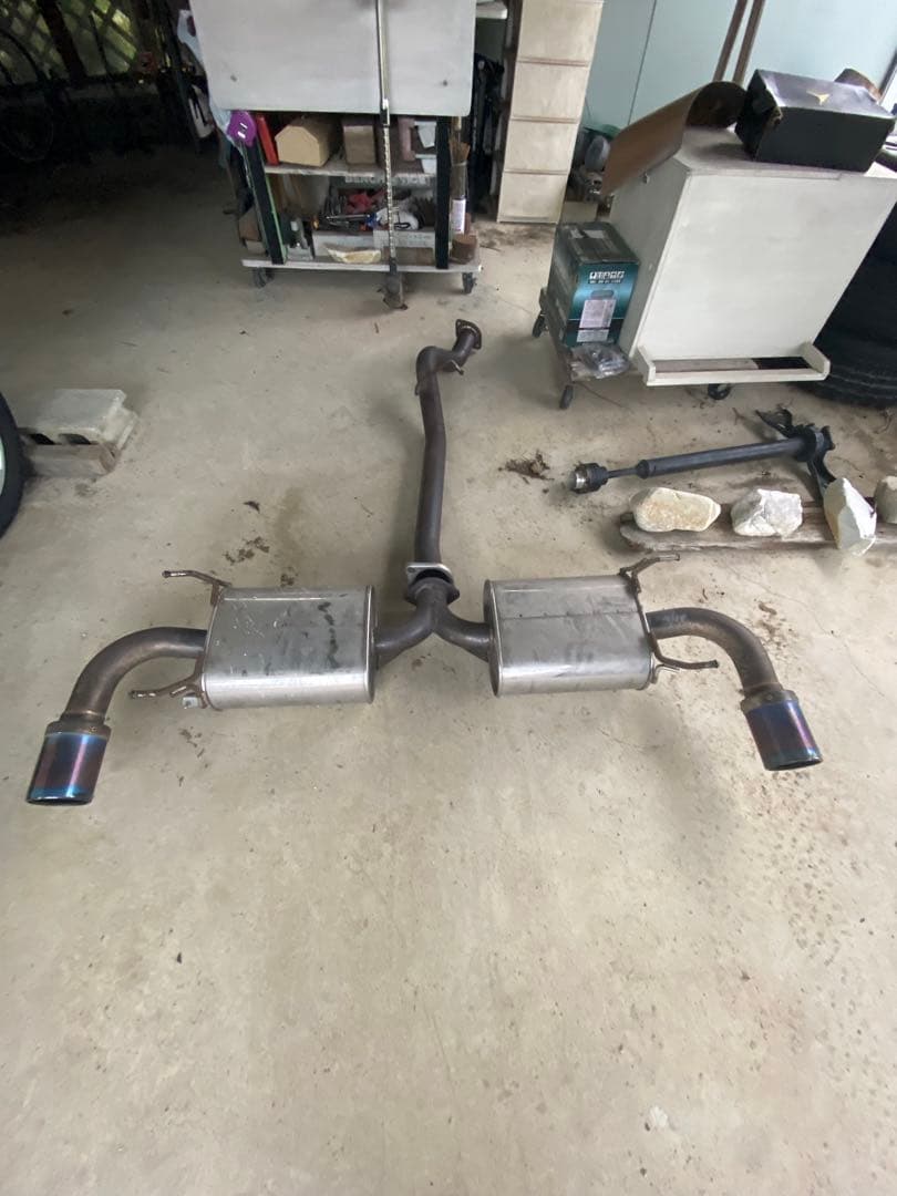 RX8 前期 Rマジックのマフラー 値下げ交渉あり