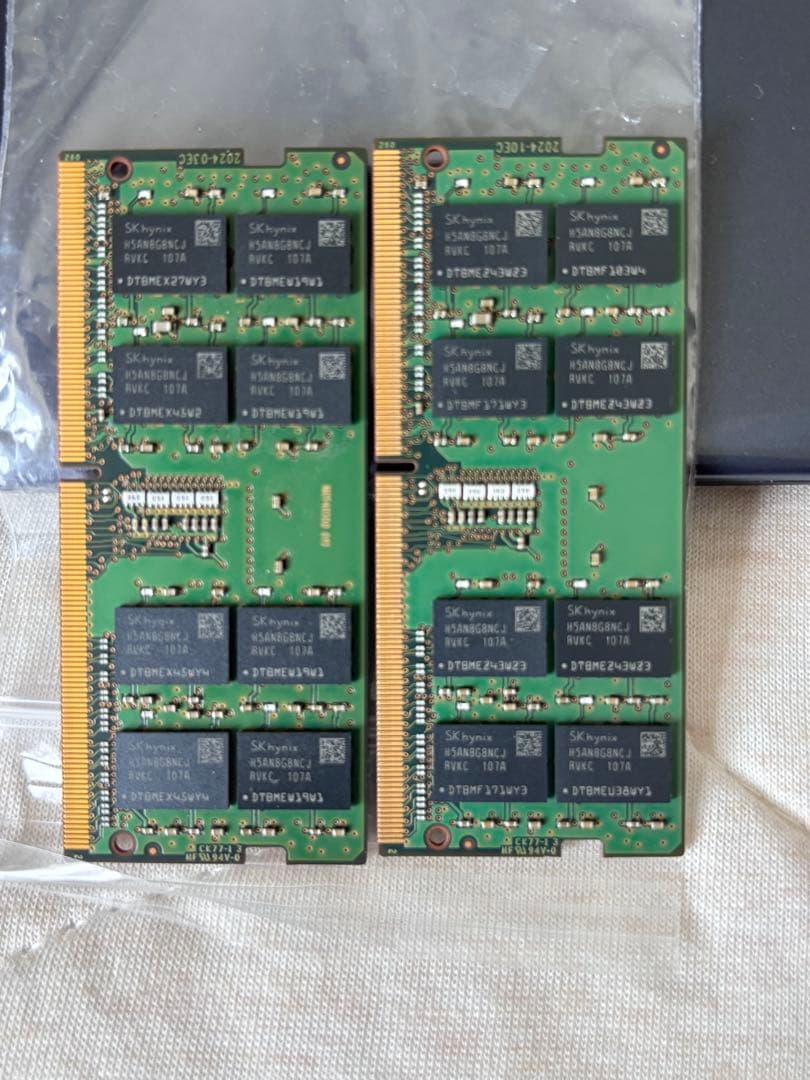 SK hynixDDR42666MHz メモリ16GB×2枚