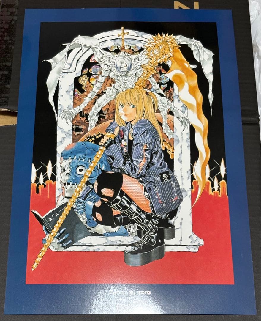 小畑健 画集 blanc et noir 初版 ポストカード 帯付き デスノート