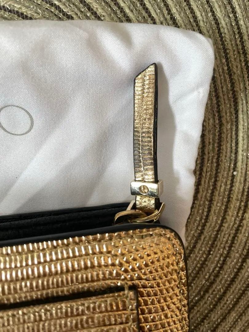 JIMMY CHOO 二つ折　財布　折財布　専用袋付