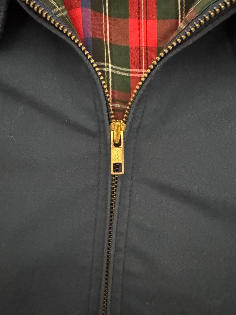 に*り様 90s IZOD ハリントンジャケット スイングトップXL ネイビー