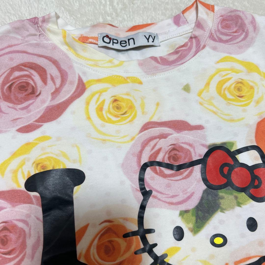 韓国　open yy オープンワイワイ　ハローキティ Tシャツ 半袖