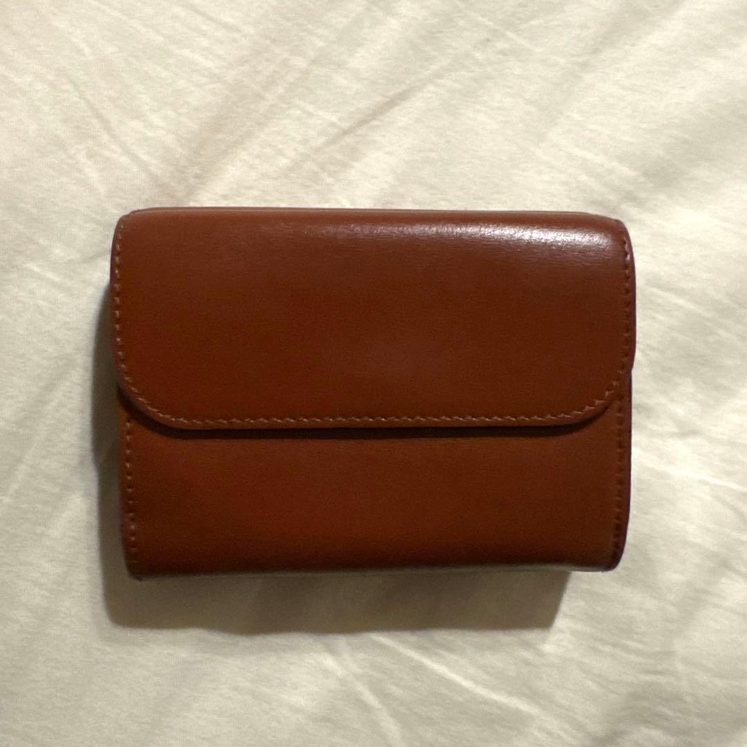 【値下げ】Chloé 三つ折り財布 ブラウン