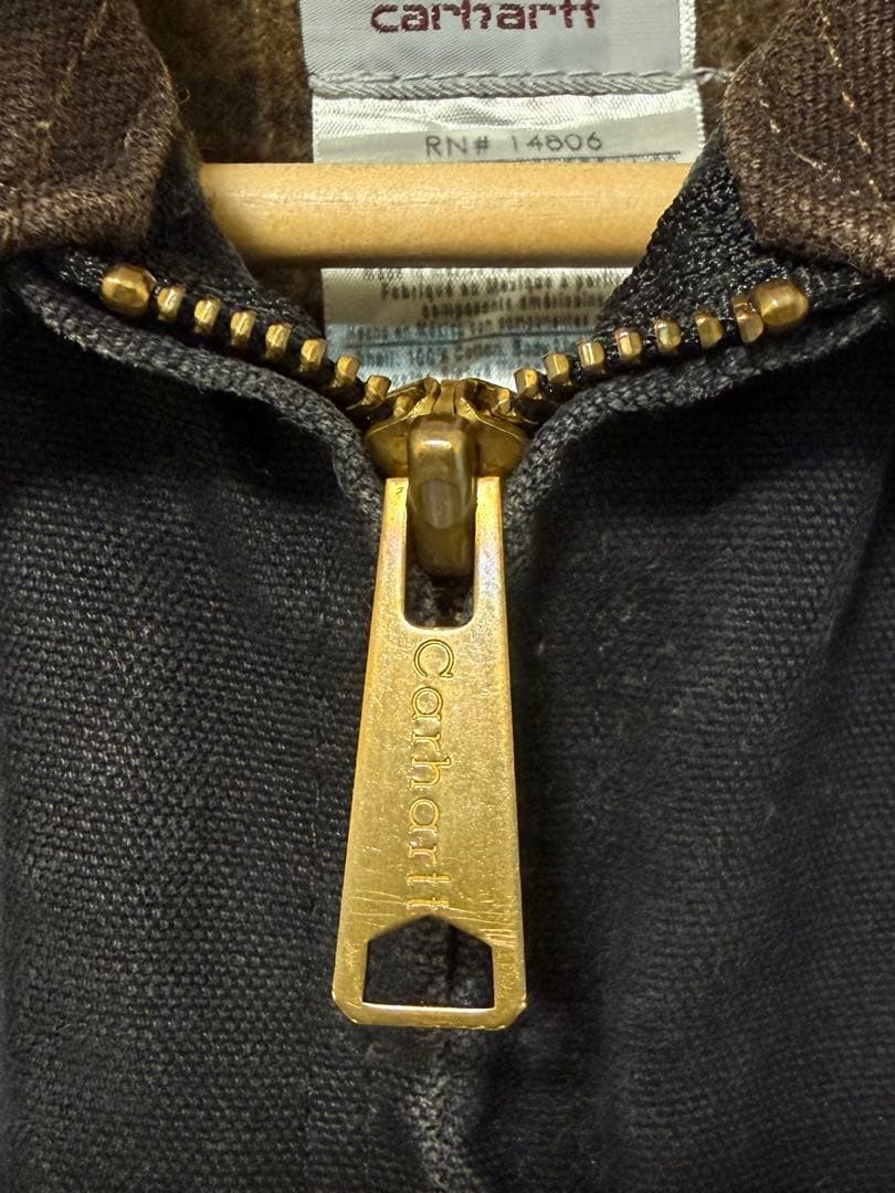 Carhartt デトロイトジャケット フェードブラック J97 メキシコ製 S