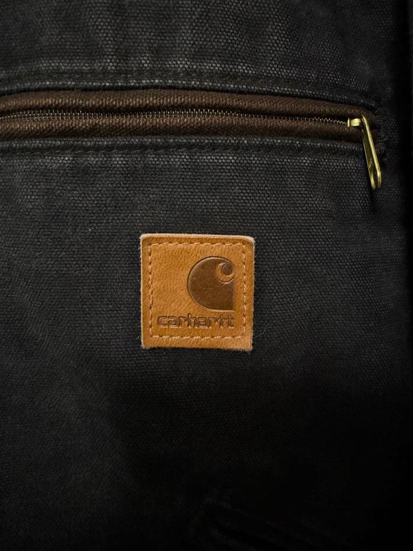 Carhartt デトロイトジャケット フェードブラック J97 メキシコ製 S