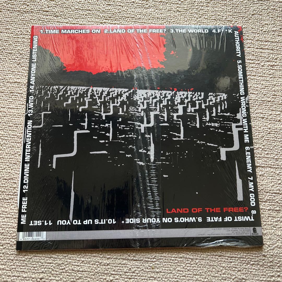 Pennywise Land of the Free? レコード　USオリジナル
