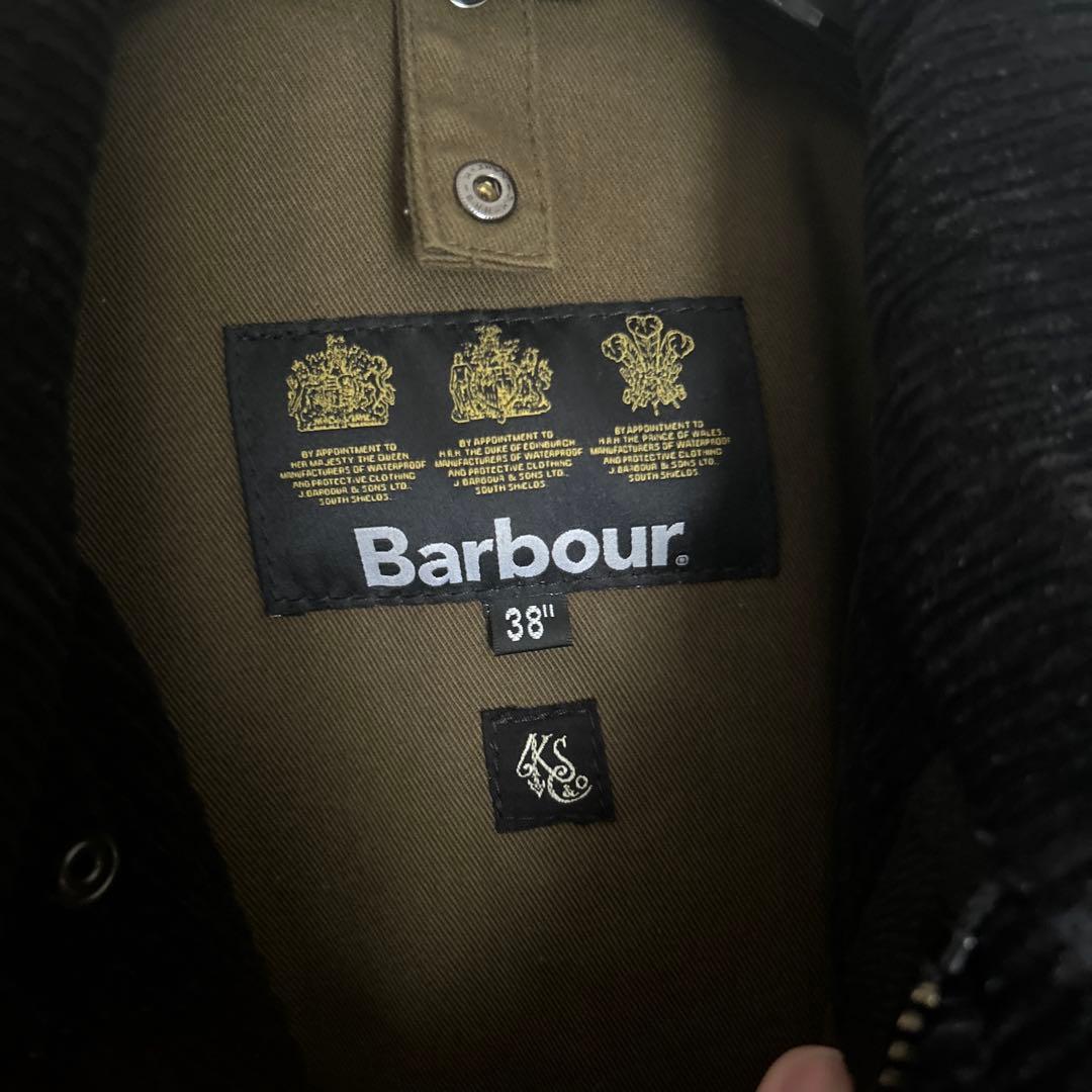 Barbour ks 38\" 黒