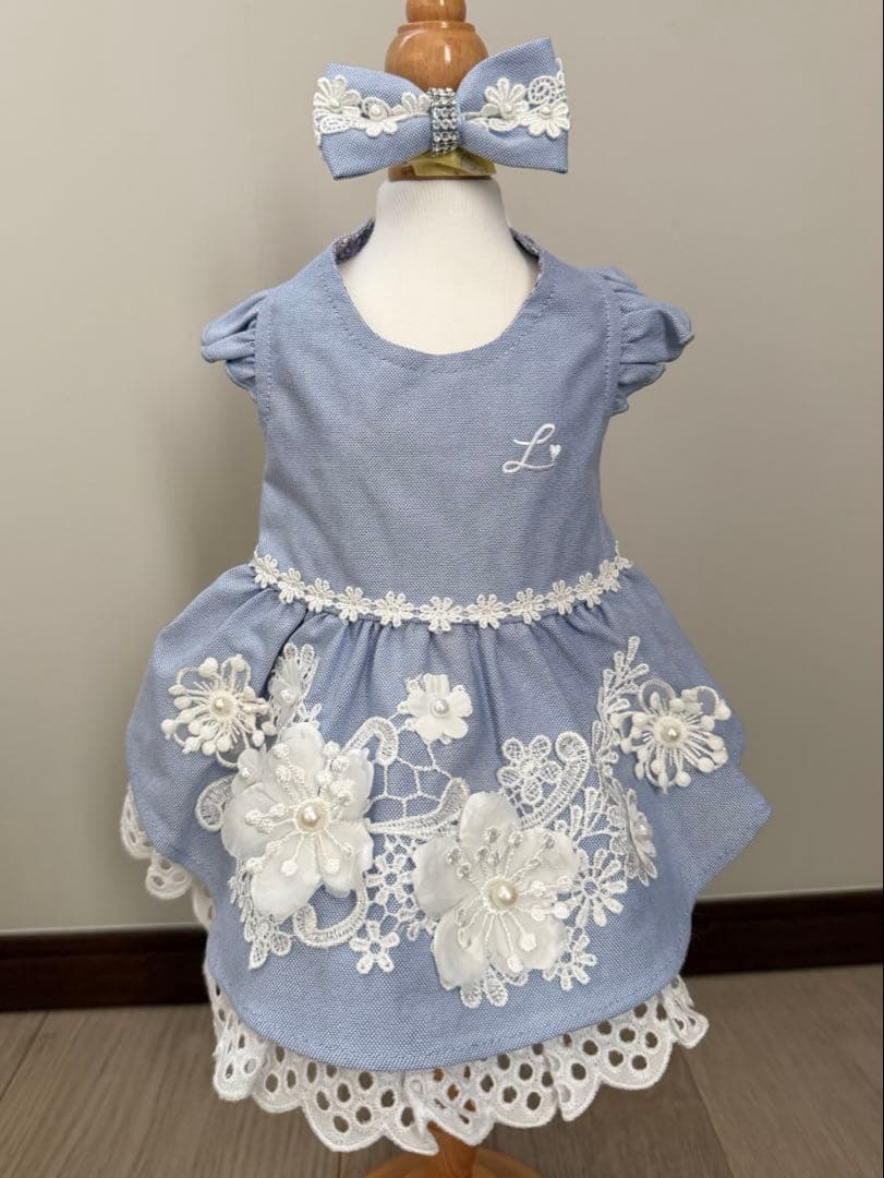 luxebirdieリュクスバーディ プリシラワンピースバレッタ　セットSS