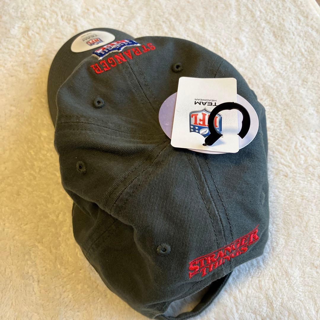 完売品‼️レア‼️NFL✖️Stranger Things コラボキャップ　ストシン