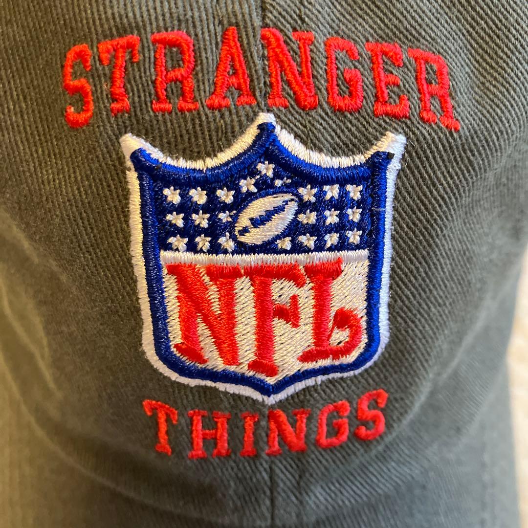 完売品‼️レア‼️NFL✖️Stranger Things コラボキャップ　ストシン