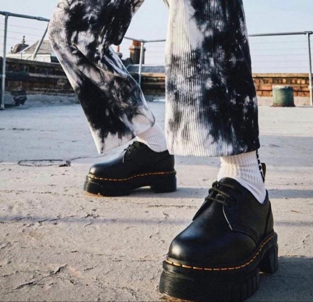 Dr.Martens AUDRICK UK5 厚底 黒