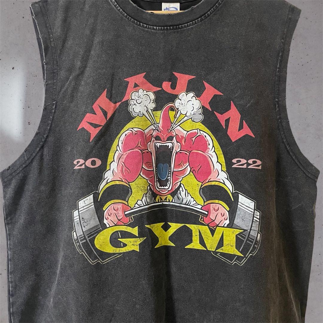 Mサイズ ドラゴンボールMAJIN VEGETA GYM 魔人ブウ　タンクトップ