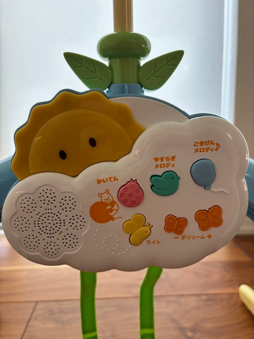 【美品】ベビージム　プーメリー　プーさん メロディー付き