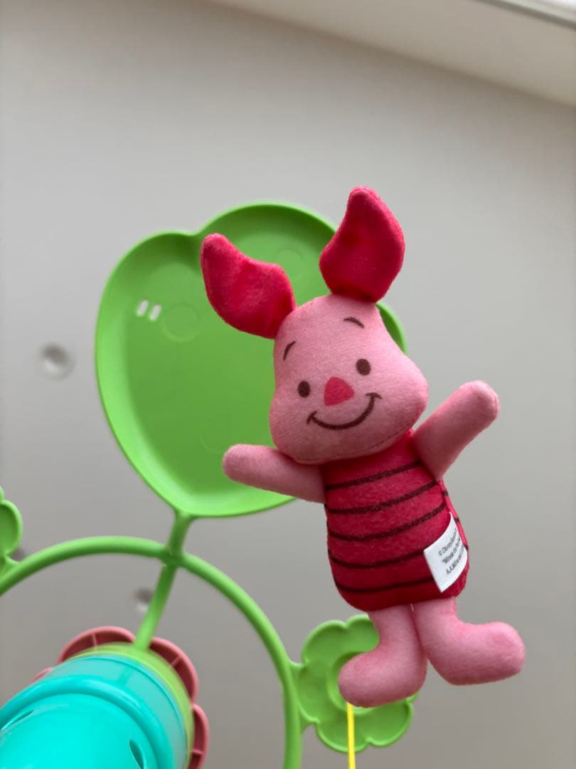 【美品】ベビージム　プーメリー　プーさん メロディー付き