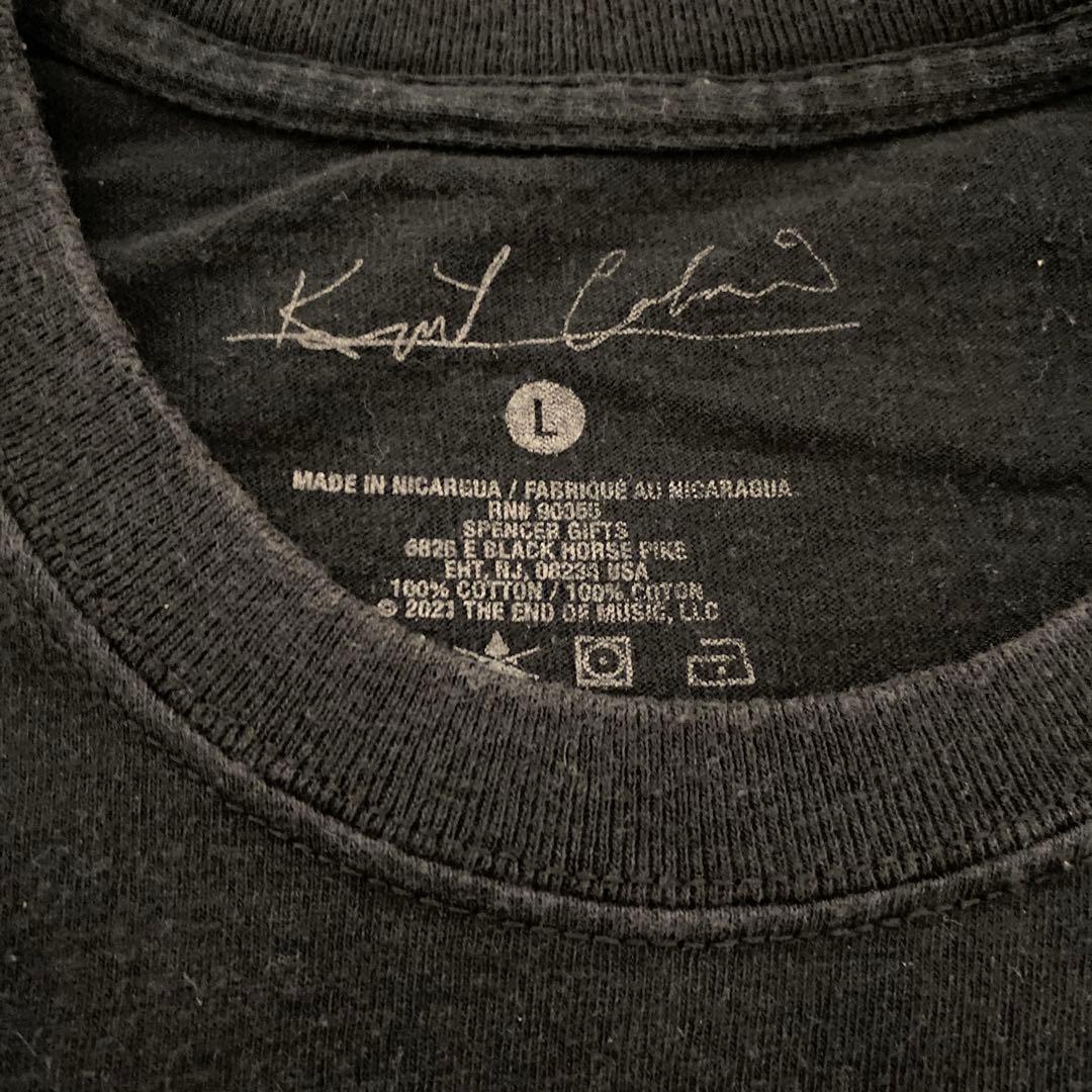  Cobain グラフィック Tシャツ Lサイズ ブラック