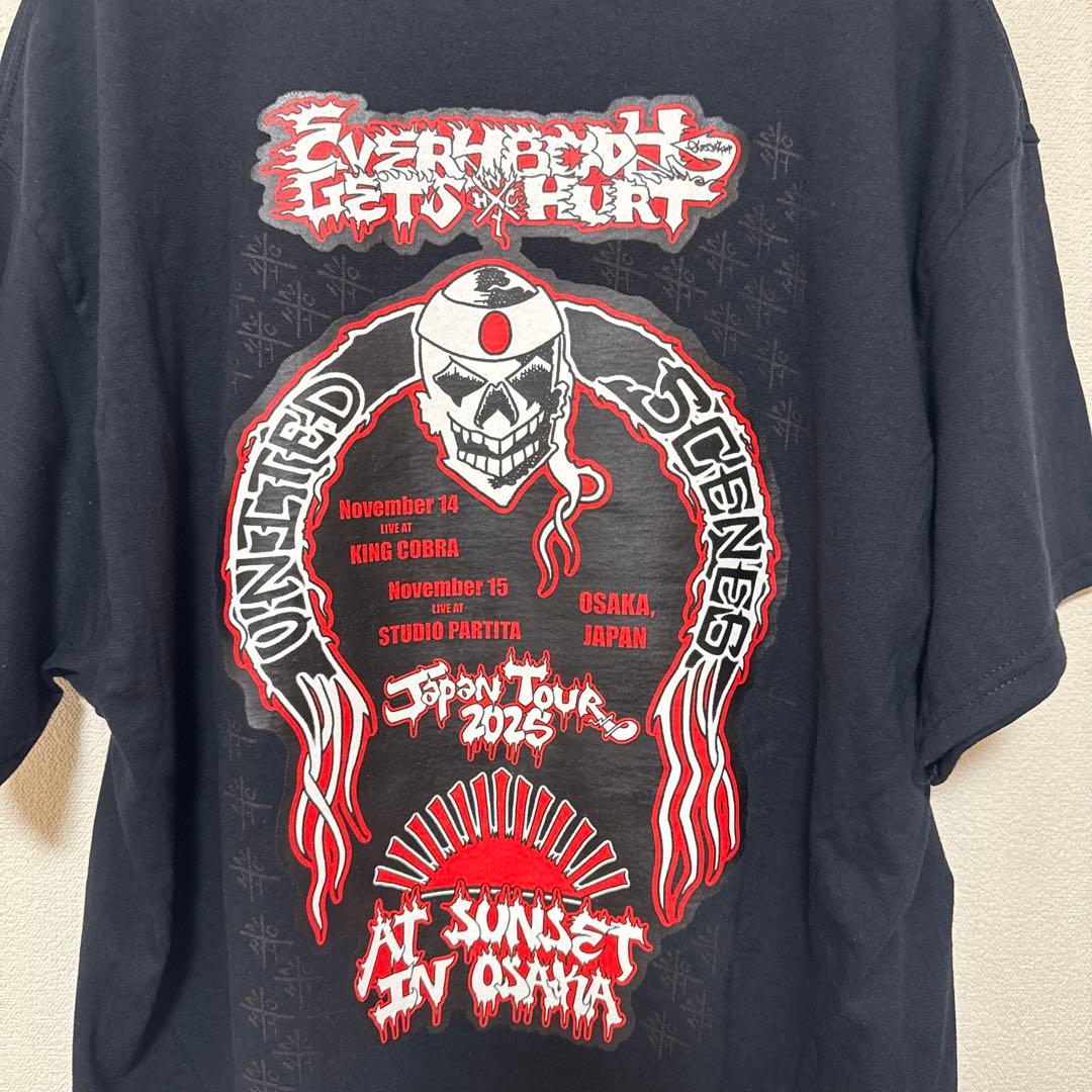 s*t様 EVERYBODY GETS HURT 2025 ツアー Tシャツ N