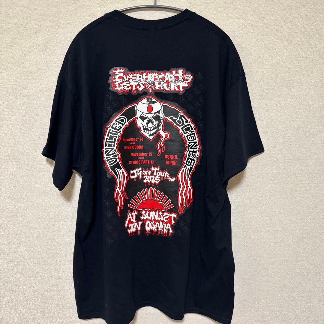 s*t様 EVERYBODY GETS HURT 2025 ツアー Tシャツ N