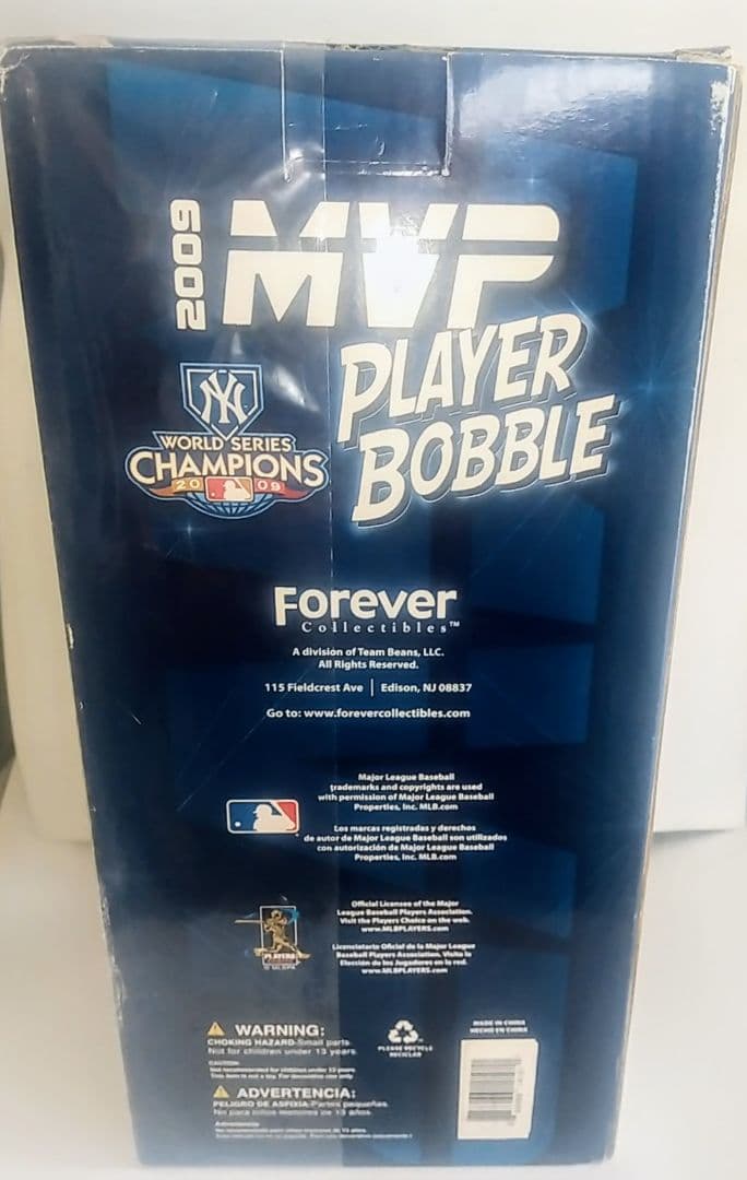 激レアフィギュア 限定品 MLB公式 松井秀喜 2009MVPビッグボブルヘッド
