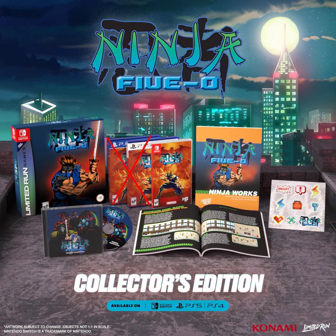 【新品／限定版】Ninja Five-O（ニンジャコップ 限定版）switch