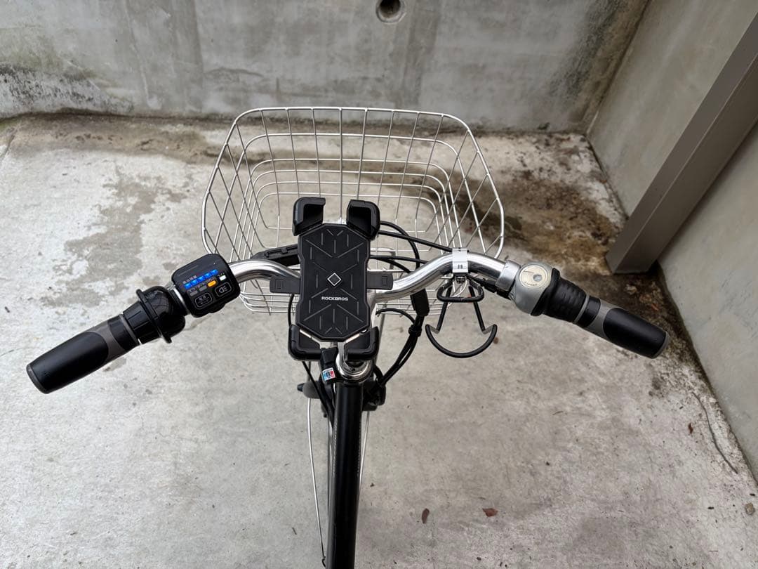 アルベルトe ブリヂストン 電動自転車 27インチ フードデリバリー用備品付き