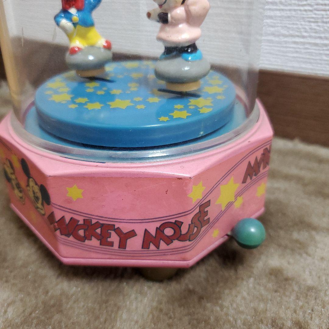 ミッキーとミニー アンティークオルゴール