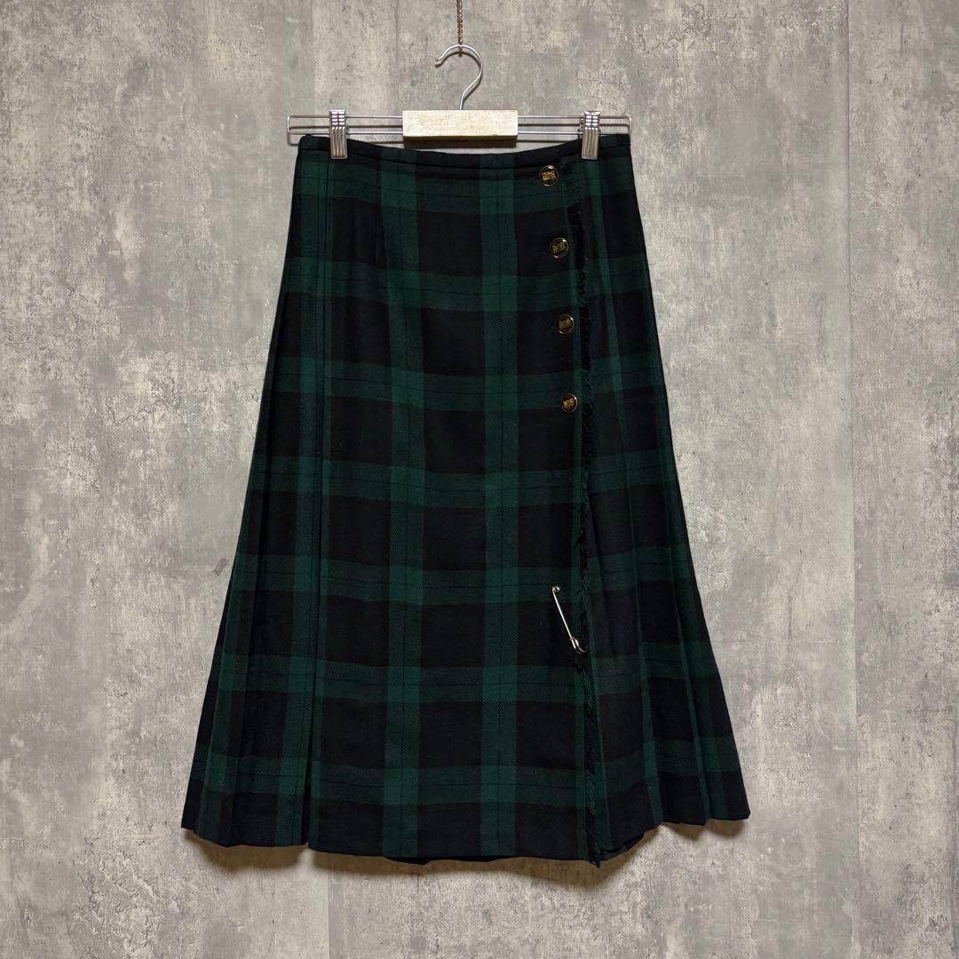 SHIPS別注 O’NEIL OF DUBLIN キルトスカート　カシミア