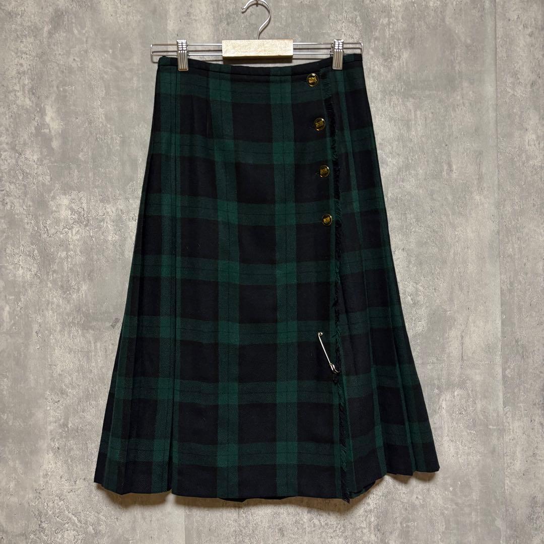 SHIPS別注 O’NEIL OF DUBLIN キルトスカート　カシミア