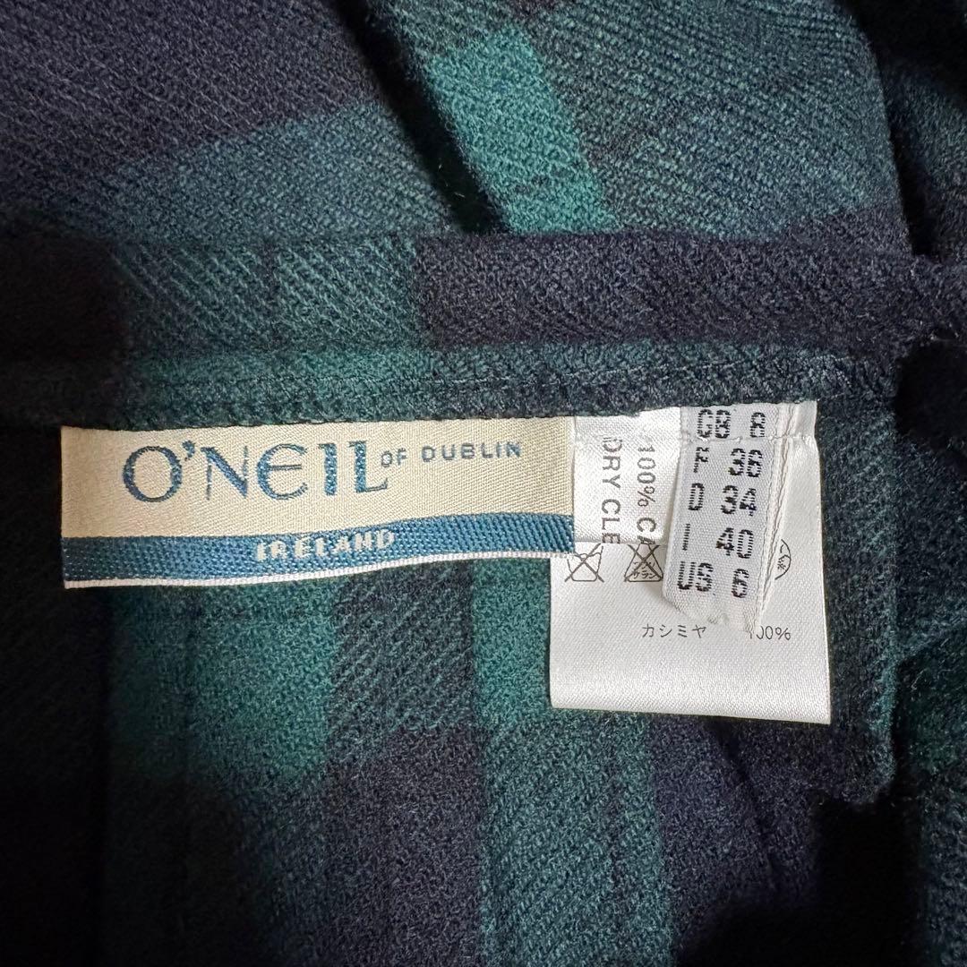 SHIPS別注 O’NEIL OF DUBLIN キルトスカート　カシミア