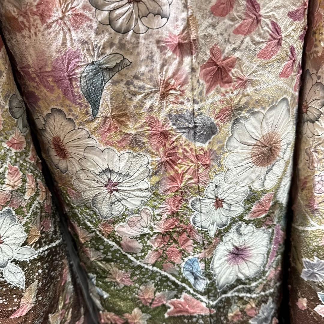 美品　辻ヶ花　辻が花　銀通し　花絞り　ぼかし　逸品　フルセット　振袖　振り袖