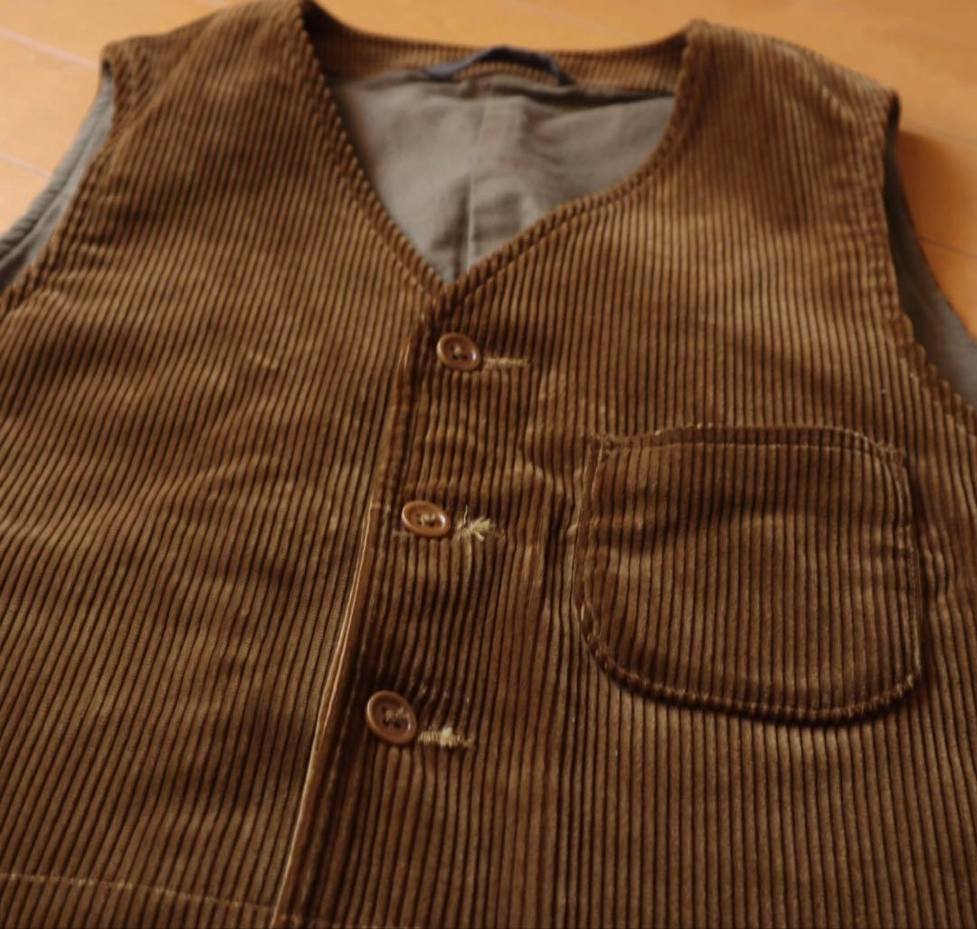 Nigel Cabourn コーデュロイ ベスト ナイジェルケーボン ユーロ