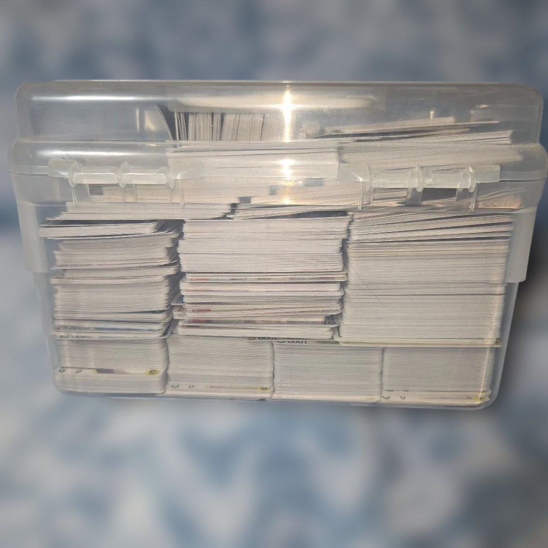 ポケモンカードダイソー収納シューズボックス 約1800枚 カード