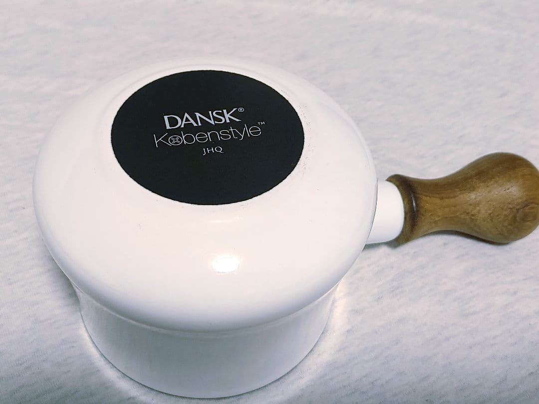 DANSK ダンスク コベンスタイル 片手ミルクパン ホワイト