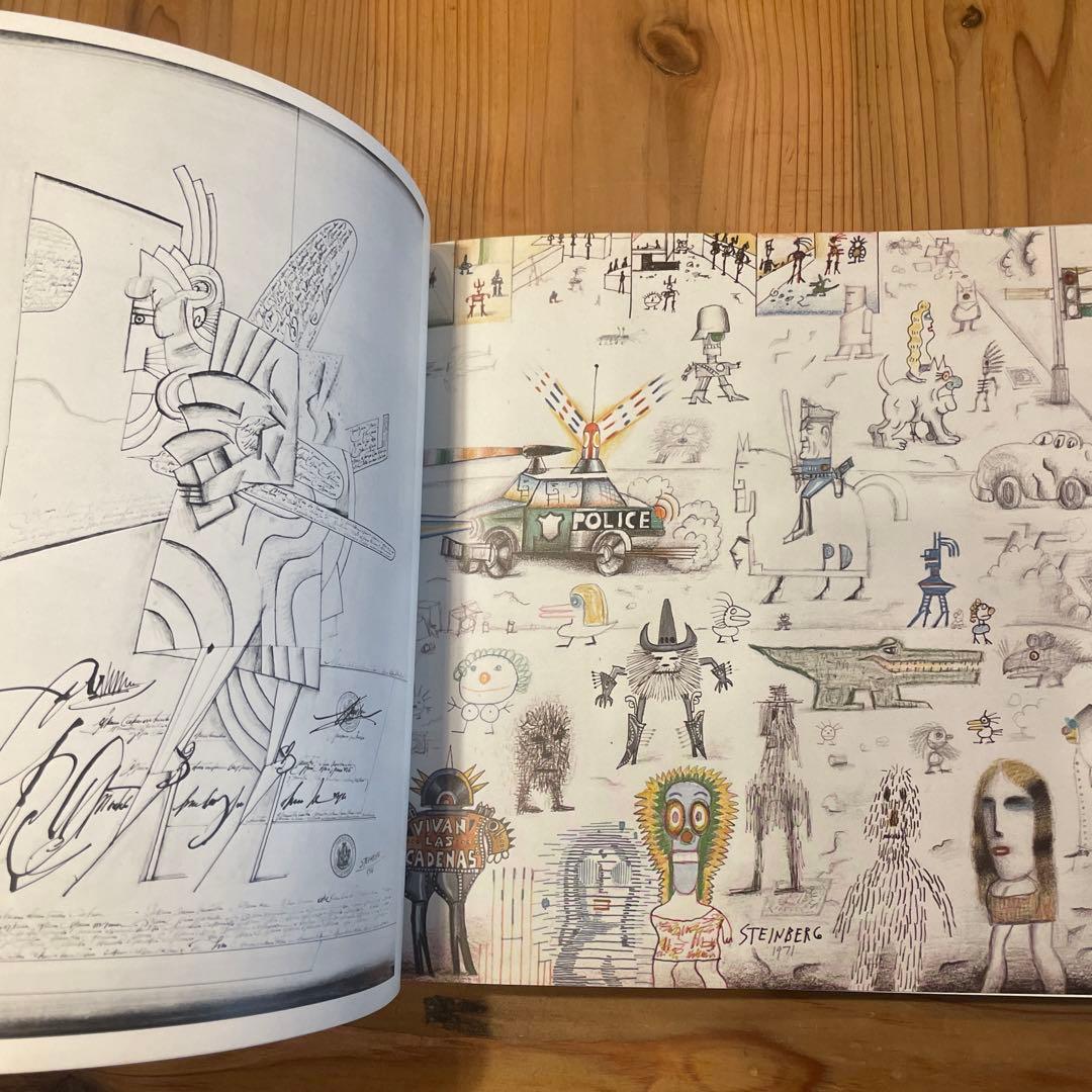 SAUL STEINBERG イラストブック 本 洋書 アート